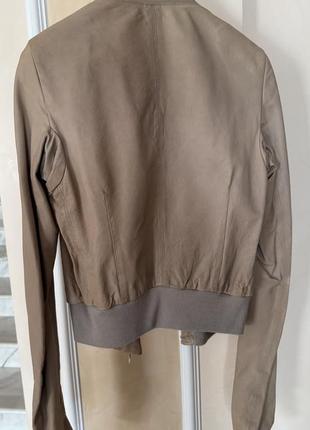 Шкіряна косуха rick owens розмір it 40 оригінал2 фото
