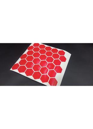 Наклейки на автомобіль кузов мотоцикл стільники шестикутник сепед авто мото