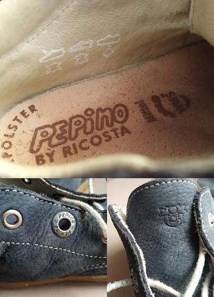 Ботинки pepino by ricosta (21) из натуральной кожи на мальчика8 фото