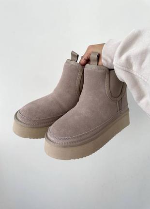 Угги угг уггі UGG Cozette shearling slides4 фото
