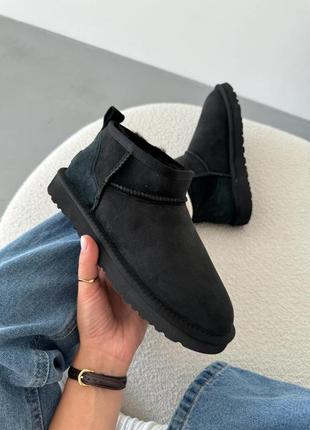 Угги угги UGG Zilo Leren sneakers in zwart