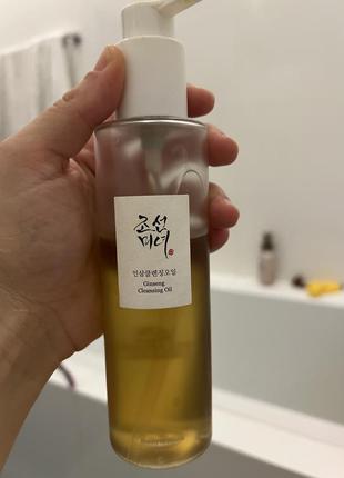 Beauty of joseon - ginseng cleansing oil - легка гідрофільна олія з женьшенем - 210ml