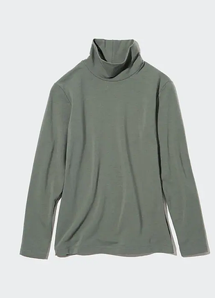 Водолазка з довгими рукавами heattech extra warm термотоп uniqlo