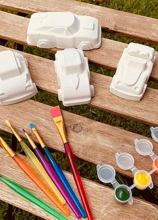 Гіпсові фігурки розмальовки машинки