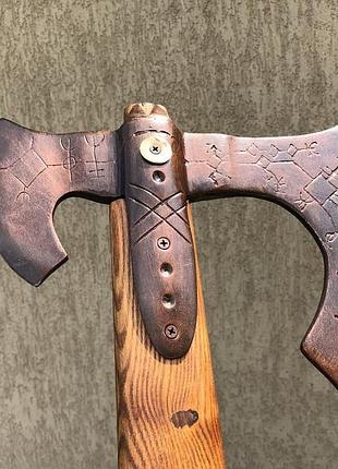 Сокира левіафан — точна копія зброї кратоса з гри god of war з кованим лезом та...