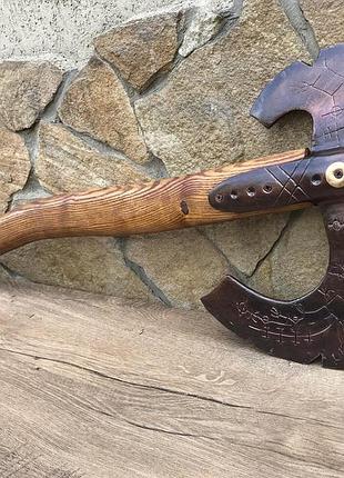 Сокира левіафан — точна копія зброї кратоса з гри god of war з кованим лезом та...