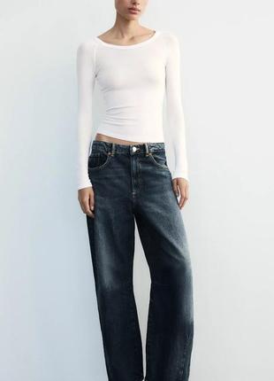 Варенi жинси zara original spain джинси зара slim fit straight leg mid rise