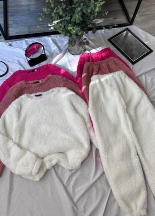 Теплесенькі махрові піжамки 🎀🧸