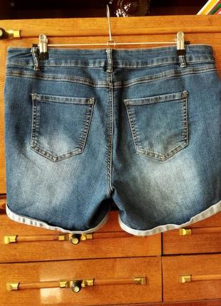 Шорты джинсовые  р.52-54(14) "d. jeans"4 фото
