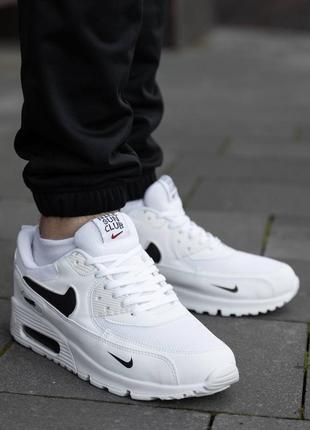 Чоловічі кросівки nike air max 90 white1 фото