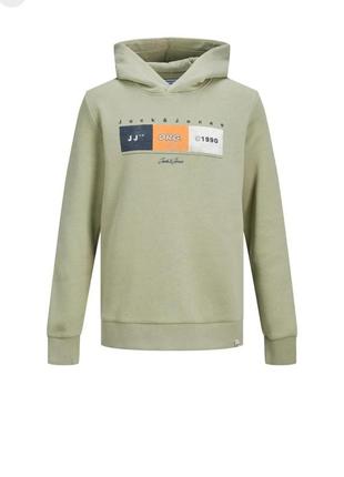 Jack and jones, теплая худи на байке,