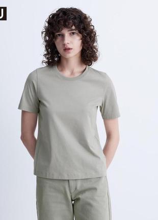 Футболка унисекс uniqlo supima cotton