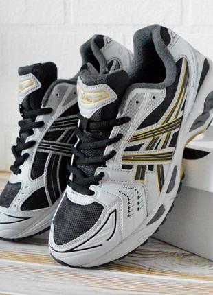 Asics gel kayano 14 серые с черным кроссовки мужские ботинки сапоги низкие теплые термо водонепроницаемые акс зимние осенние топ качество