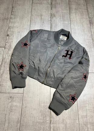 Женская куртка бомбер tommy hilfiger gigi hadid