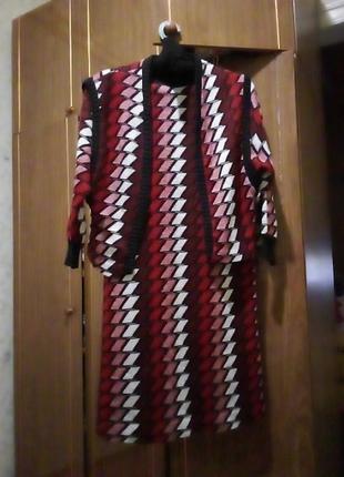 💕сукня  та жилет теплі