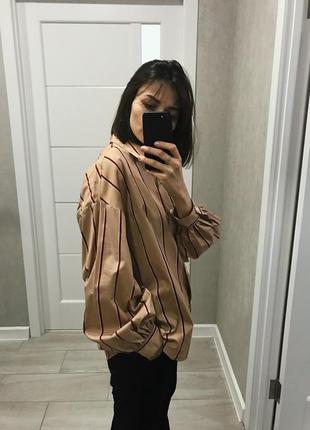 Сорочка bershka xs (s)