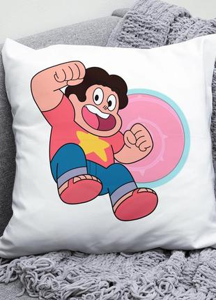 Декоративна подушка плюшева подарунок з принтом всесвіт стівена steven universe