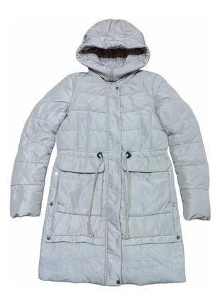 Куртка жіноча з капюшоном (вживана), бежева/р.44-46