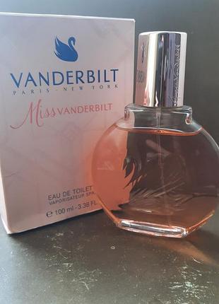 Ніжний тендітний витончений аромат miss vanderbilt від gloria vanderbilt 100  ml edt