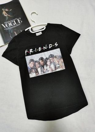 Футболка с принтом друзья friends
