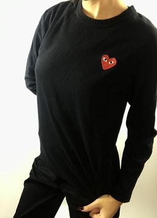 Жіночий лонгслів comme des garçons