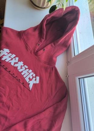 Thrasher худі чоловіче червоне толстовка світшот