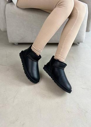 Угги угг уггі UGG shearling-lined leather ankle boots