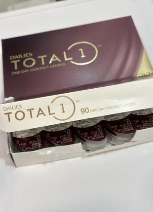 Контактні лінзи dailies total1 -4.00