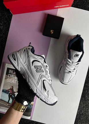 Жіночі кросівки n*w b*lance white navy termo
