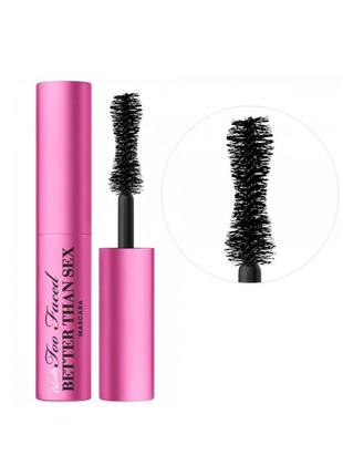 Новинка! тушь для объема ресниц too faced naturally better than sex 4,8 г