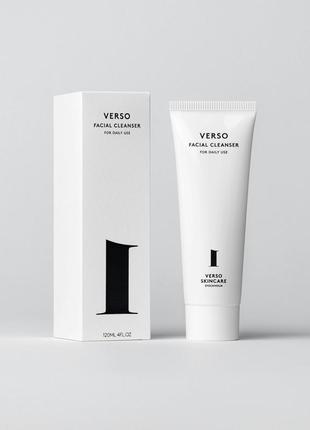 Гель для вмивання verso skincare facial cleanser 120ml