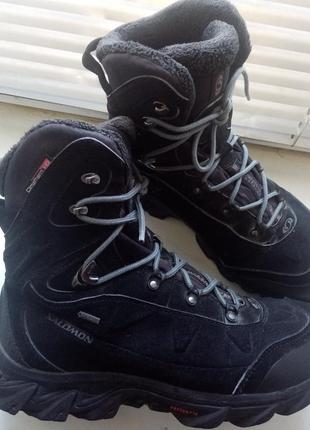 27,5 см. мужские зимние ботинки salomon nytro gore-tex (оригинал)