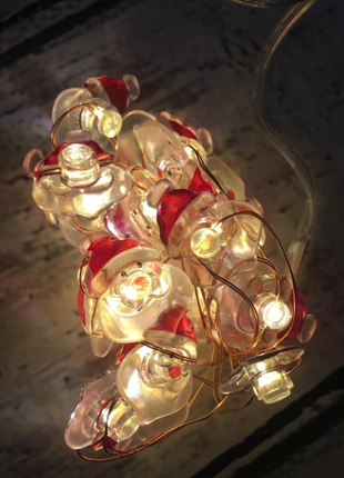 Светодиодные гирлянды 20led 2,3 м на батарейках. melinera германия