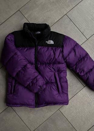 Теплый водоотталкивающий пуховик The North Face/-20/эко-пух