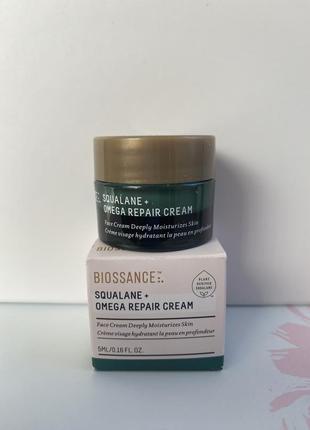 Biossance squalane + omega repair deep hydration moisturizer живильний крем для обличчя