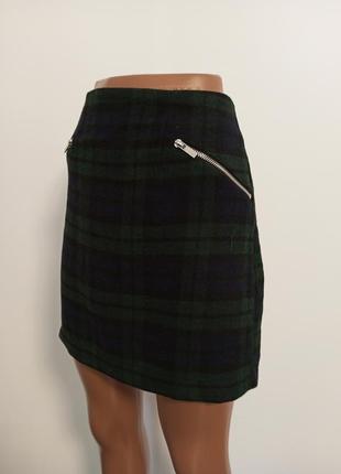 Мини юбка в клетку