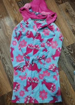 Плюшевий халат на 9-10 років