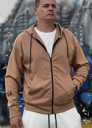 Кофта на молнии с капюшоном / толстовка