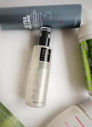 Тонік від чорних цяток з натуральними кислотами bha cosrx - bha blackhead power liquid