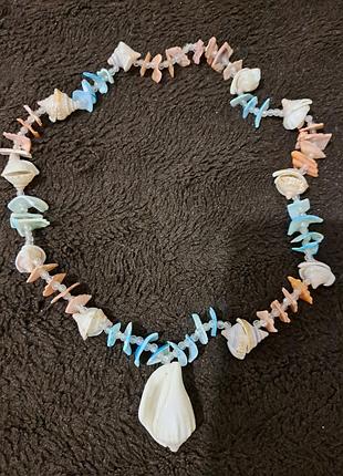 Буси з натуральних ракушок