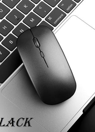 Бездротова миша безшумна акумуляторна bluetooth з підсвічуванням rgb