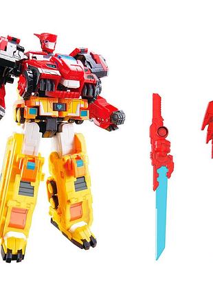Раптор трон диностер игровой набор с роботом-трансформером dinoster 2