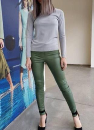 Леггинсы из экокожи imperial италия р. s