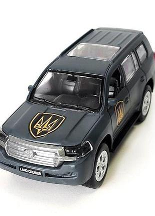 Автомодель серії "шеврони героїв" – toyota land cruiser – "рубіж"