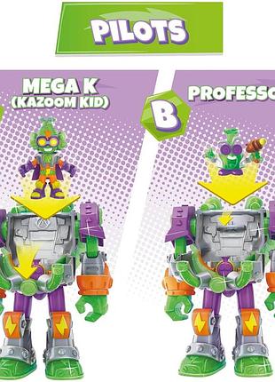 Игровой набор супербот мега-к superthings s pstsp116in20 робот, казум-кид, фигурка 4