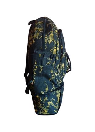 Брезентовий військовий камуфляжний рюкзак на 60 літрів.2 фото