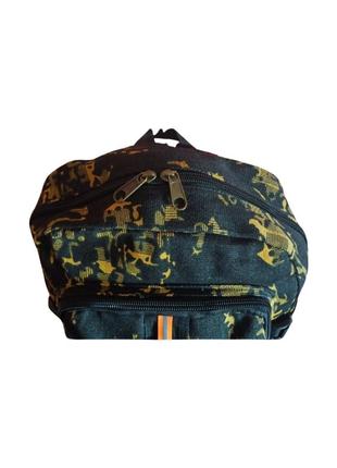 Брезентовий військовий камуфляжний рюкзак на 60 літрів.4 фото