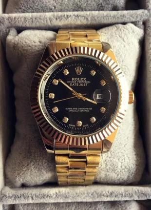 Женские наручные  часы rolex золотистый