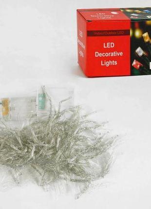 Гирлянда-штора, 420х60 см (белый свет)