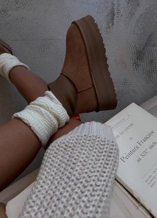 Уги угі угги уггі Bluzy ugg classic mini dipper chestnut premium
